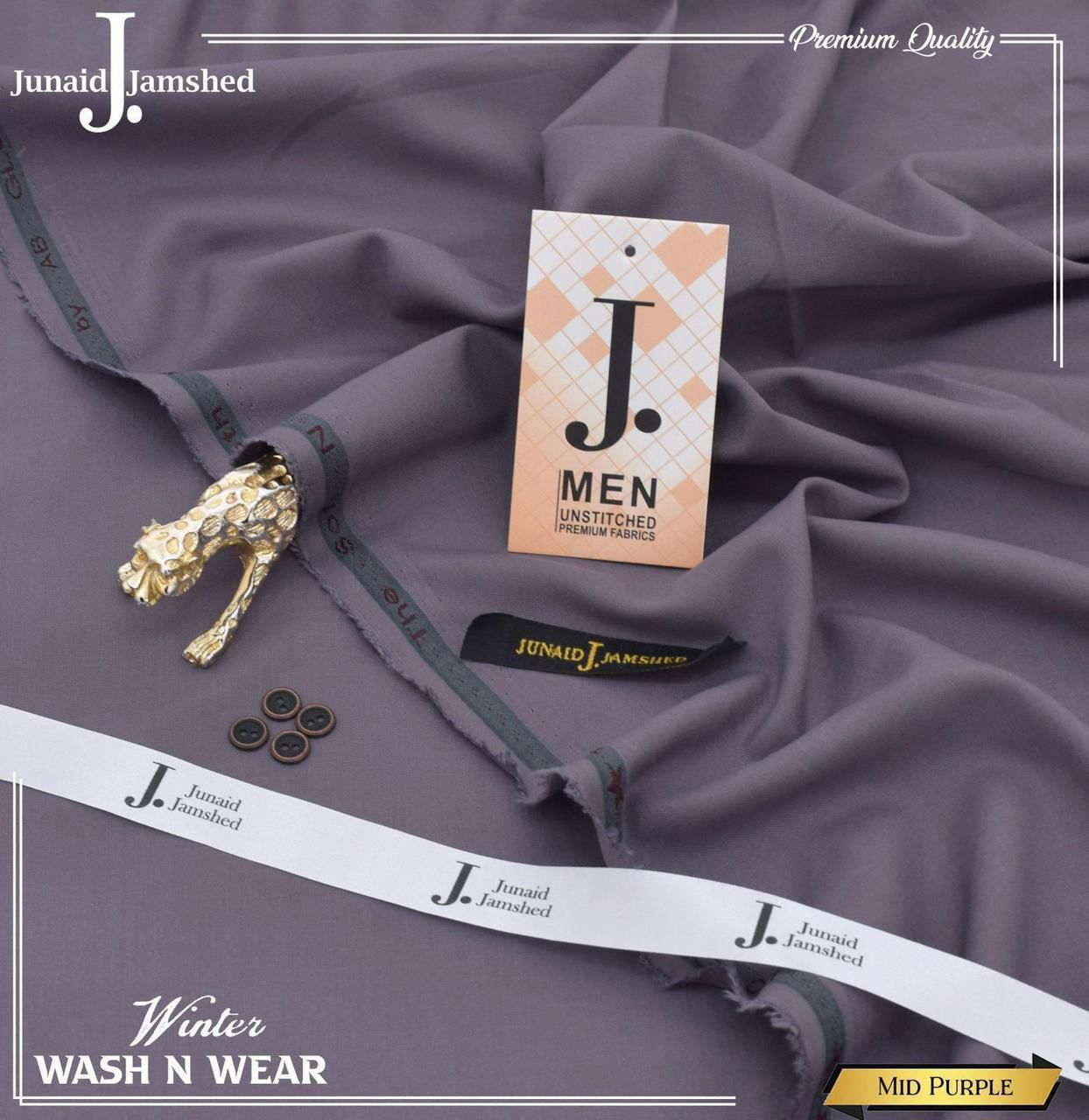 (Winter Gents Collection)SUPER SOFT WASH&WEAR*  Brand Name :```Junaid Jamshed ``` ```100% Guaranteed Fabric```