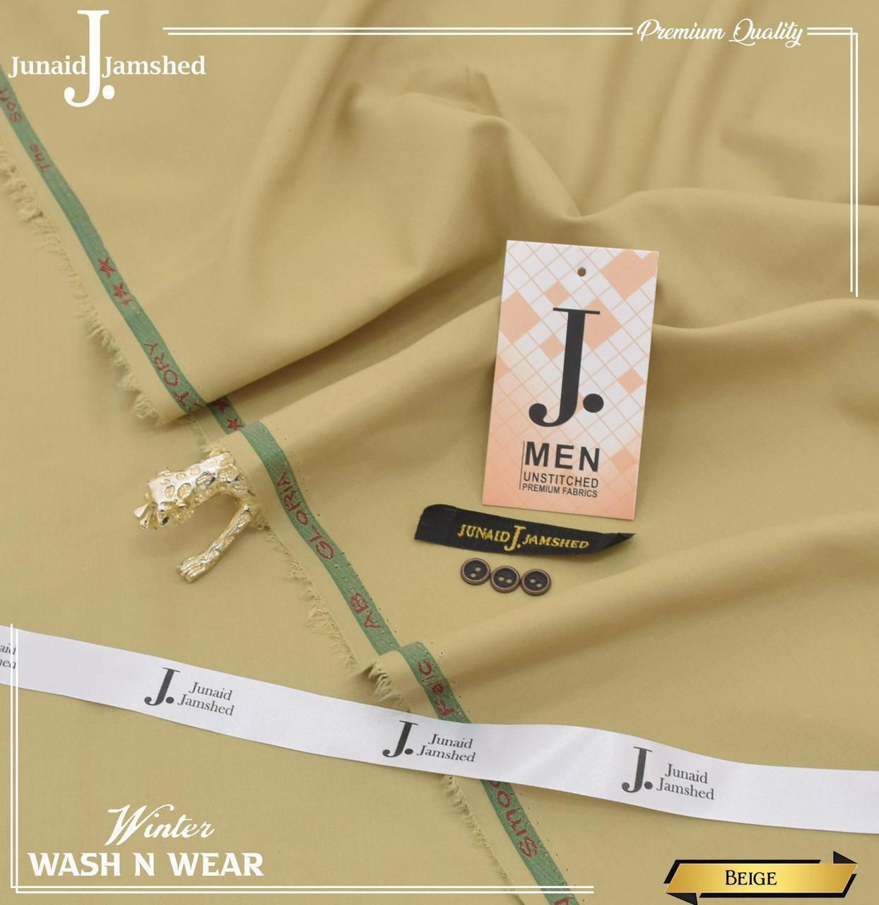 (Winter Gents Collection)SUPER SOFT WASH&WEAR*  Brand Name :```Junaid Jamshed ``` ```100% Guaranteed Fabric```