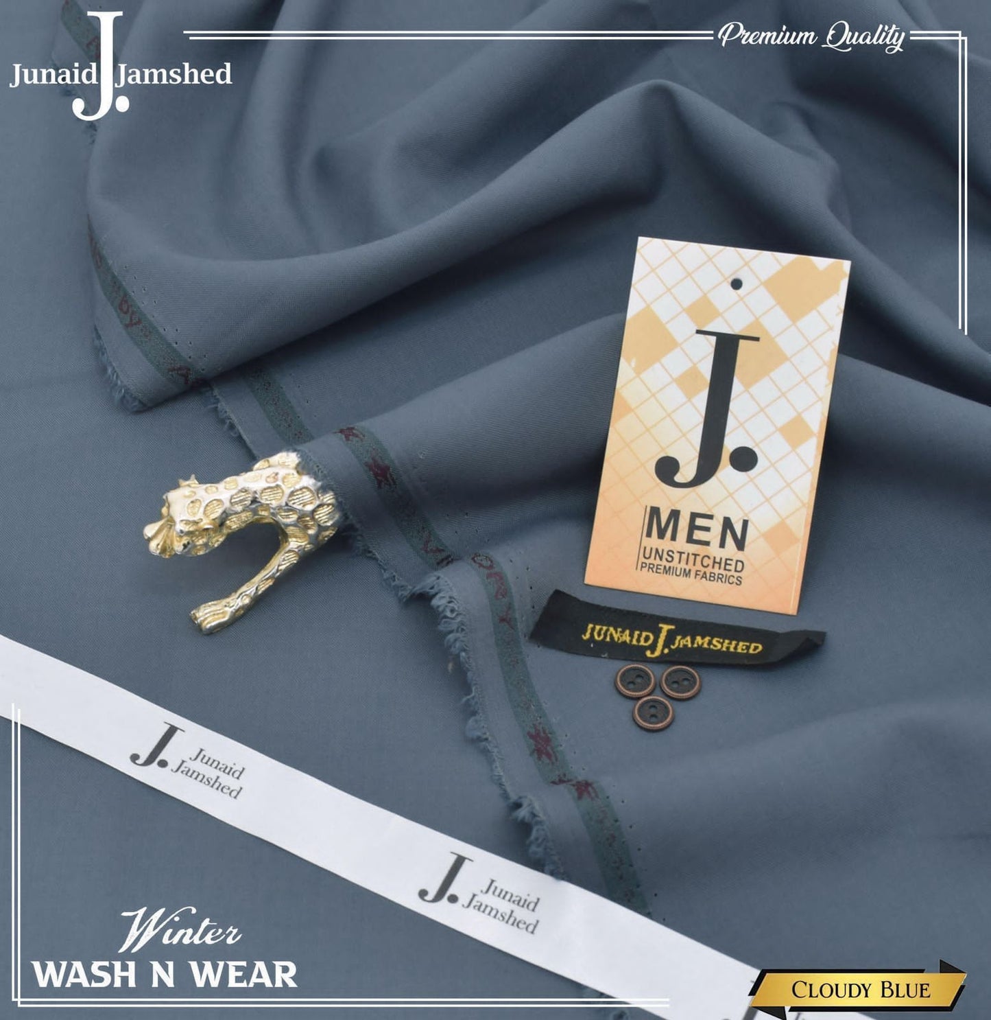 (Winter Gents Collection)SUPER SOFT WASH&WEAR*  Brand Name :```Junaid Jamshed ``` ```100% Guaranteed Fabric```