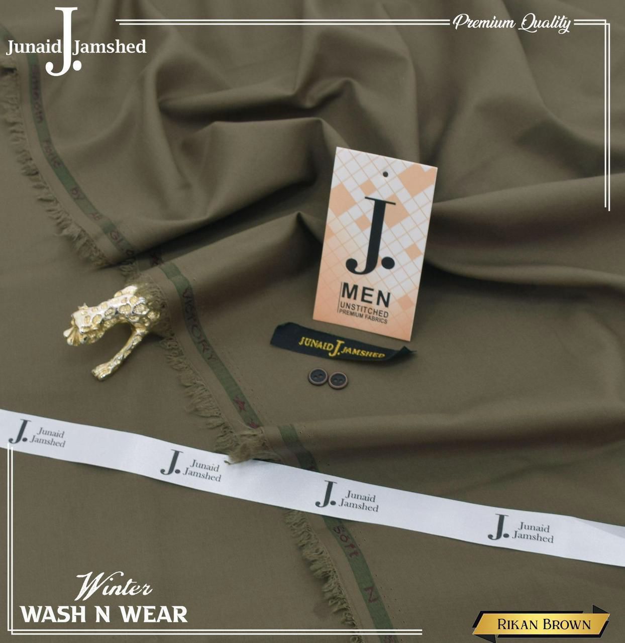 (Winter Gents Collection)SUPER SOFT WASH&WEAR*  Brand Name :```Junaid Jamshed ``` ```100% Guaranteed Fabric```