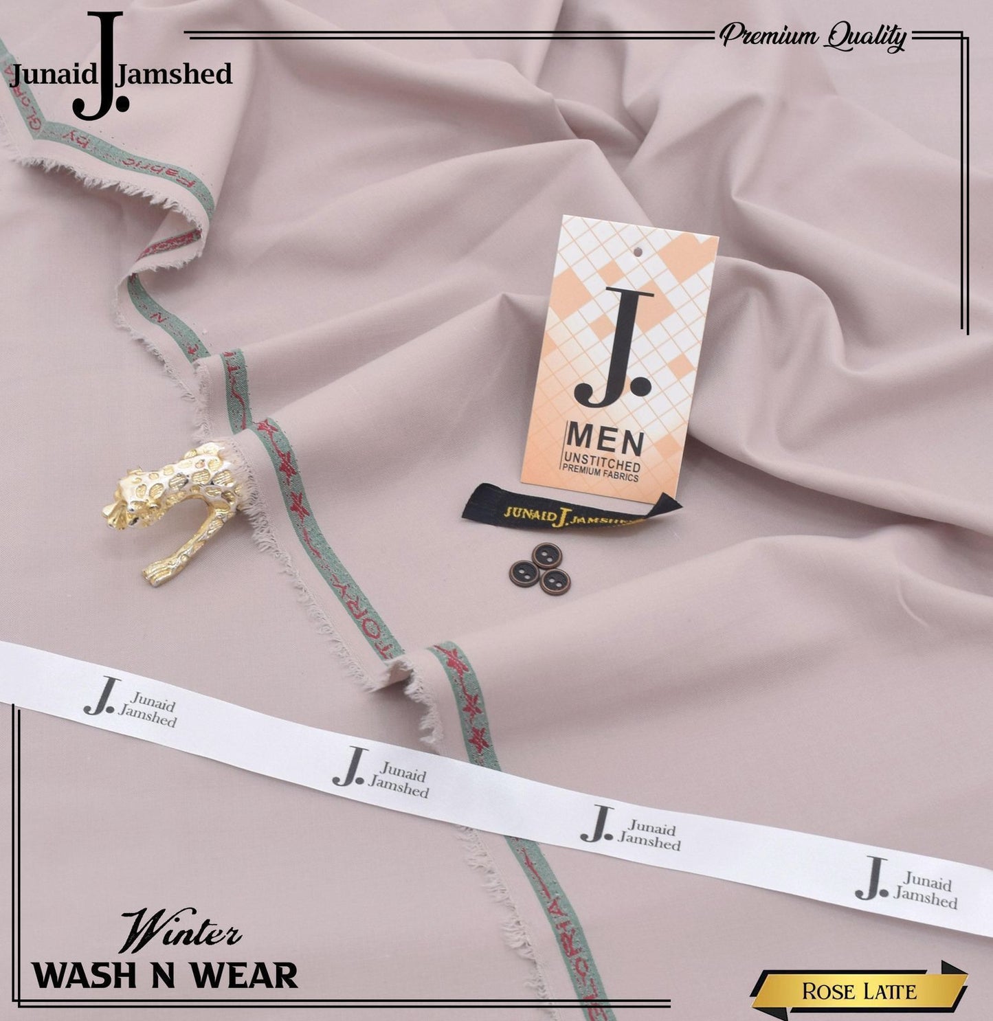 (Winter Gents Collection)SUPER SOFT WASH&WEAR*  Brand Name :```Junaid Jamshed ``` ```100% Guaranteed Fabric```
