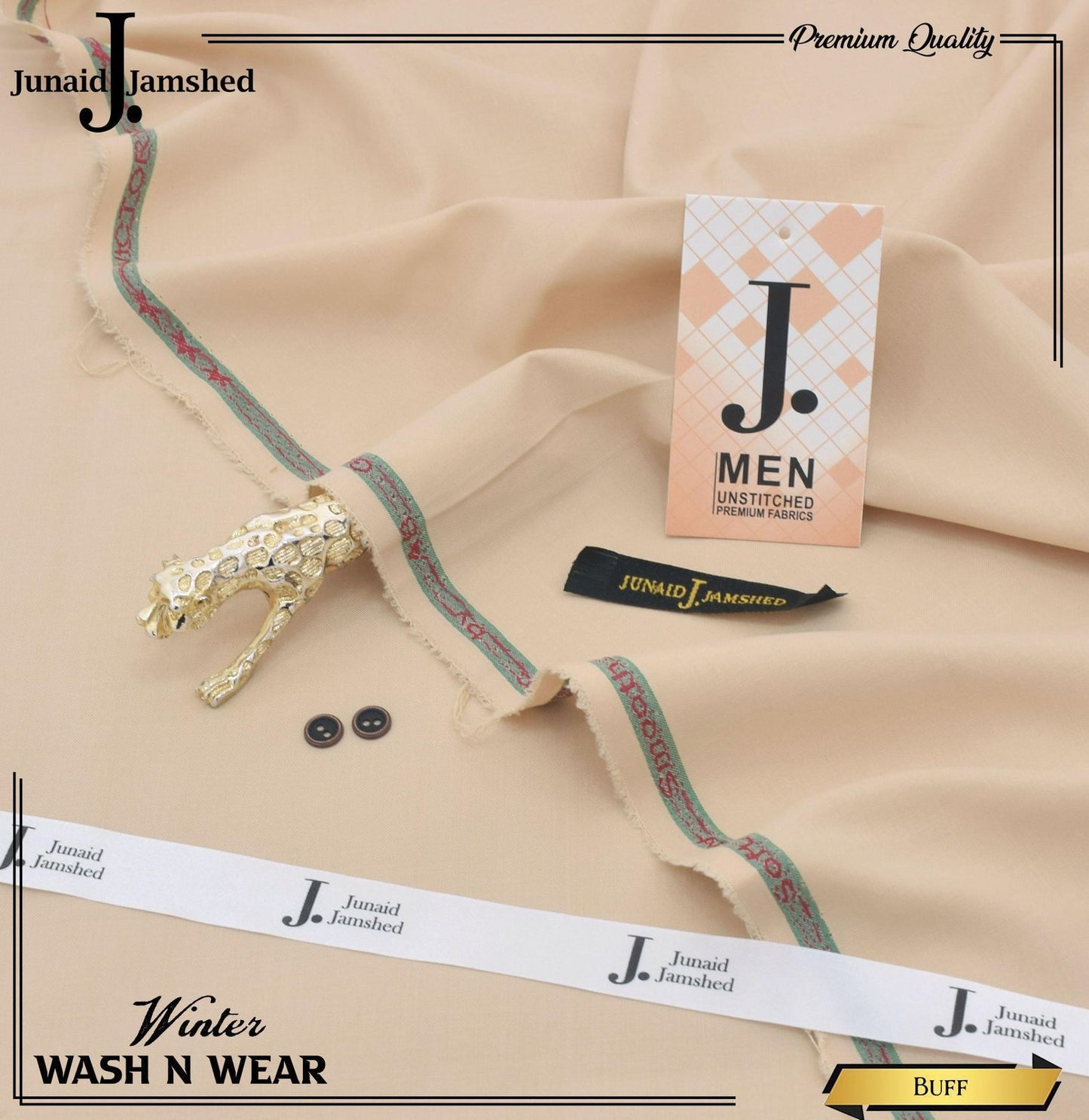 (Winter Gents Collection)SUPER SOFT WASH&WEAR*  Brand Name :```Junaid Jamshed ``` ```100% Guaranteed Fabric```