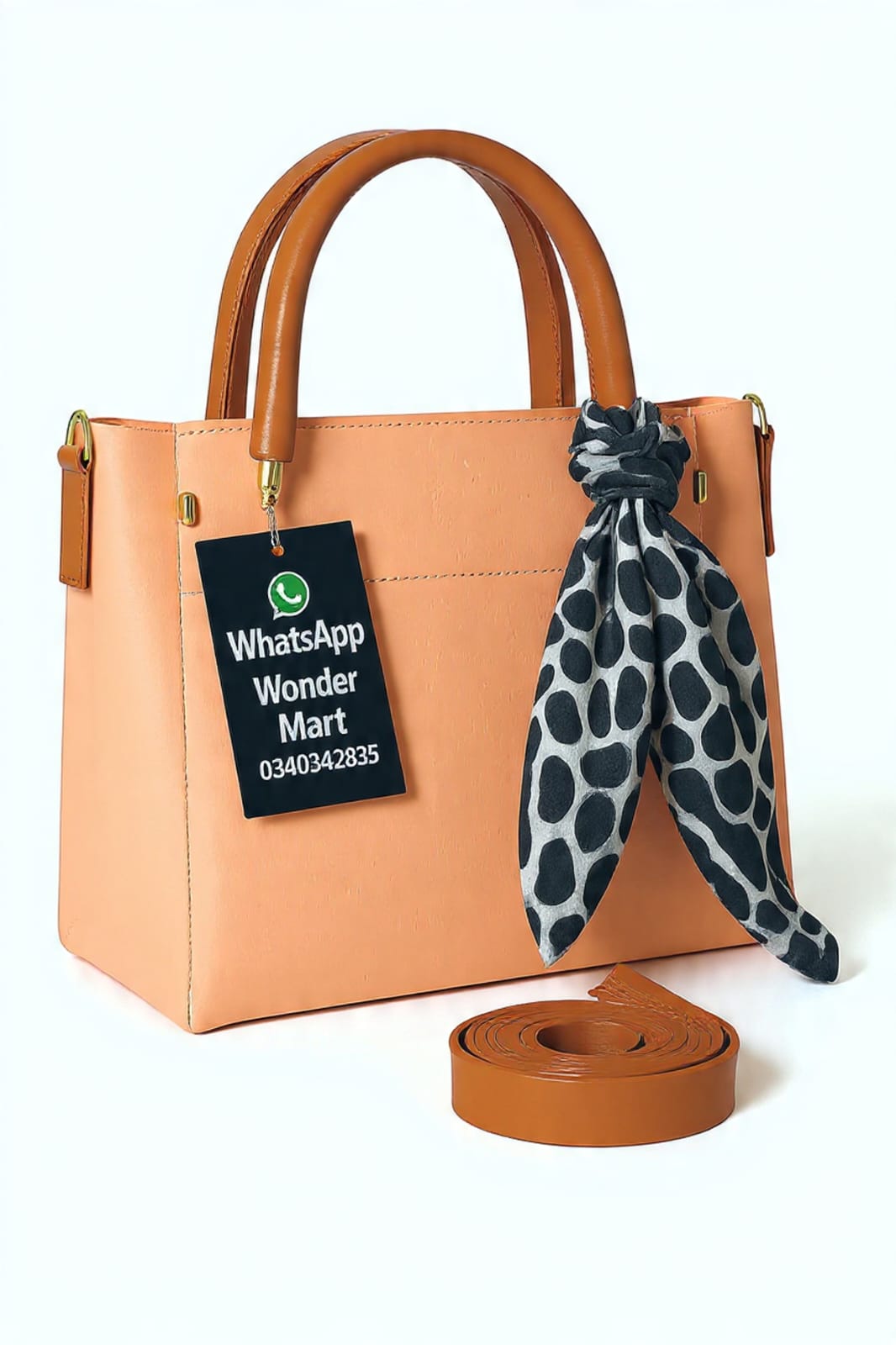 ✨ Elegant Leather Ladies Handbag – Stylish, Spacious & Premium Quality