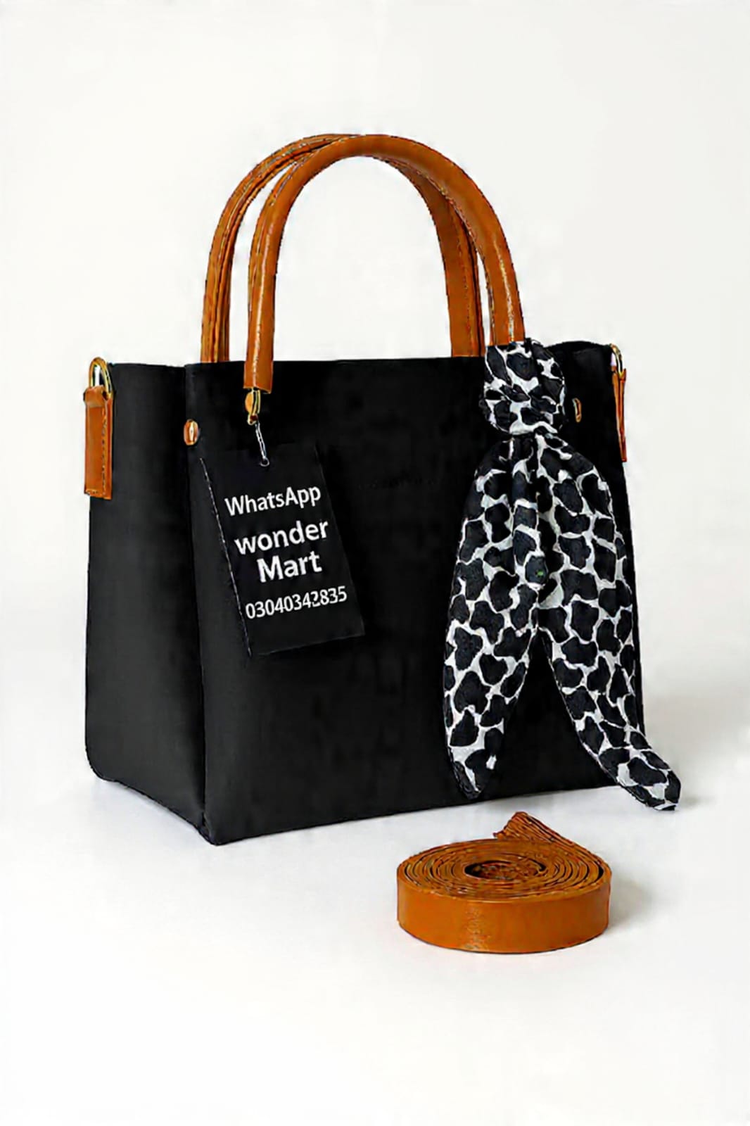 ✨ Elegant Leather Ladies Handbag – Stylish, Spacious & Premium Quality