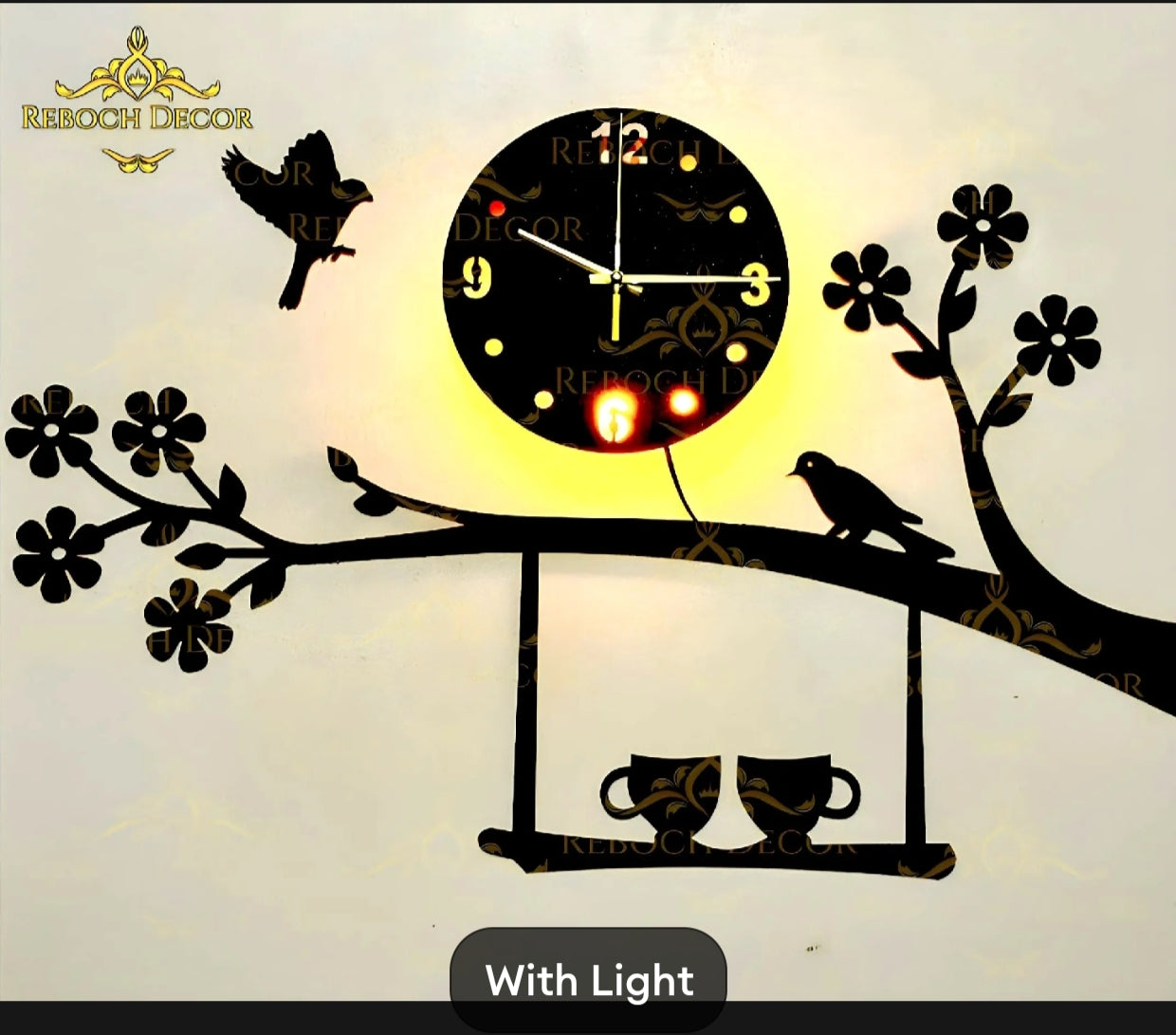 High Quality Wooden Wall Clock | Premium Design Wall Clock |  Premium Wooden Wall Clock